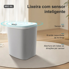 Lixeira inteligente sensor automático