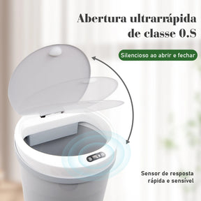 Lixeira inteligente sensor automático