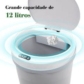 Lixeira inteligente sensor automático